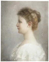 Porträt von Wilhelmina von Oranien-Nassau